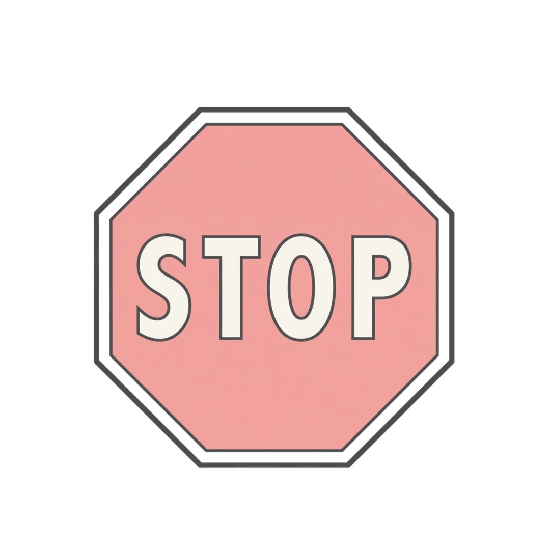 Stop Sign Cookie Cutter & 3D Stamp Set