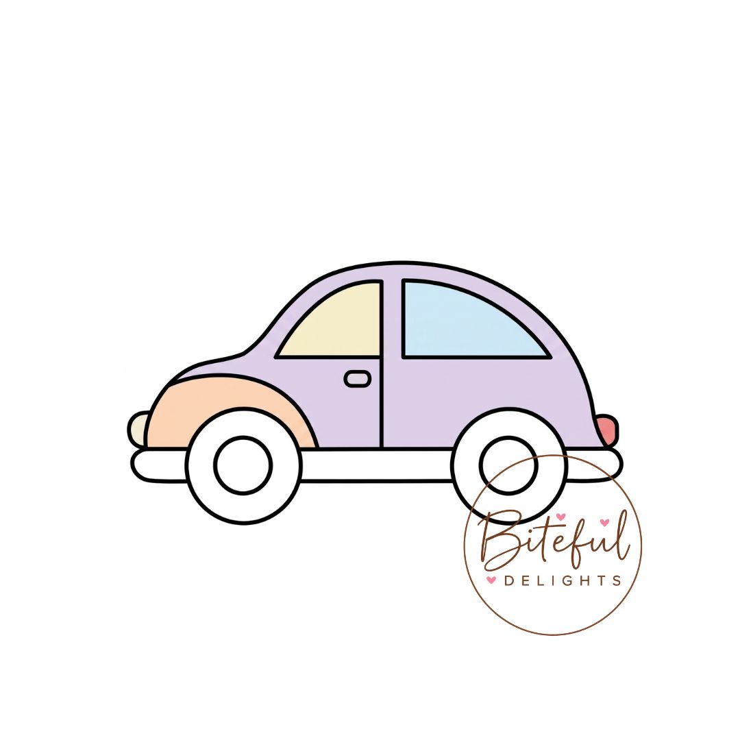 Classic Beetle Cookie Cutter & Stamp Set