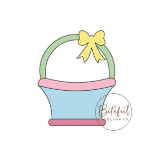 Classic Bow Basket Cookie Cutter & Stamp Set