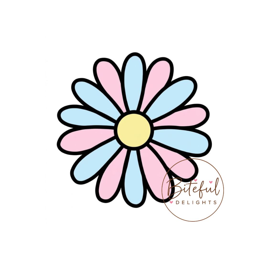 Classic Daisy Cookie Cutter & Stamp Set