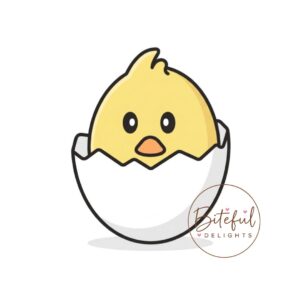 Hatching Chick Cookie Cutter & Stamp Set