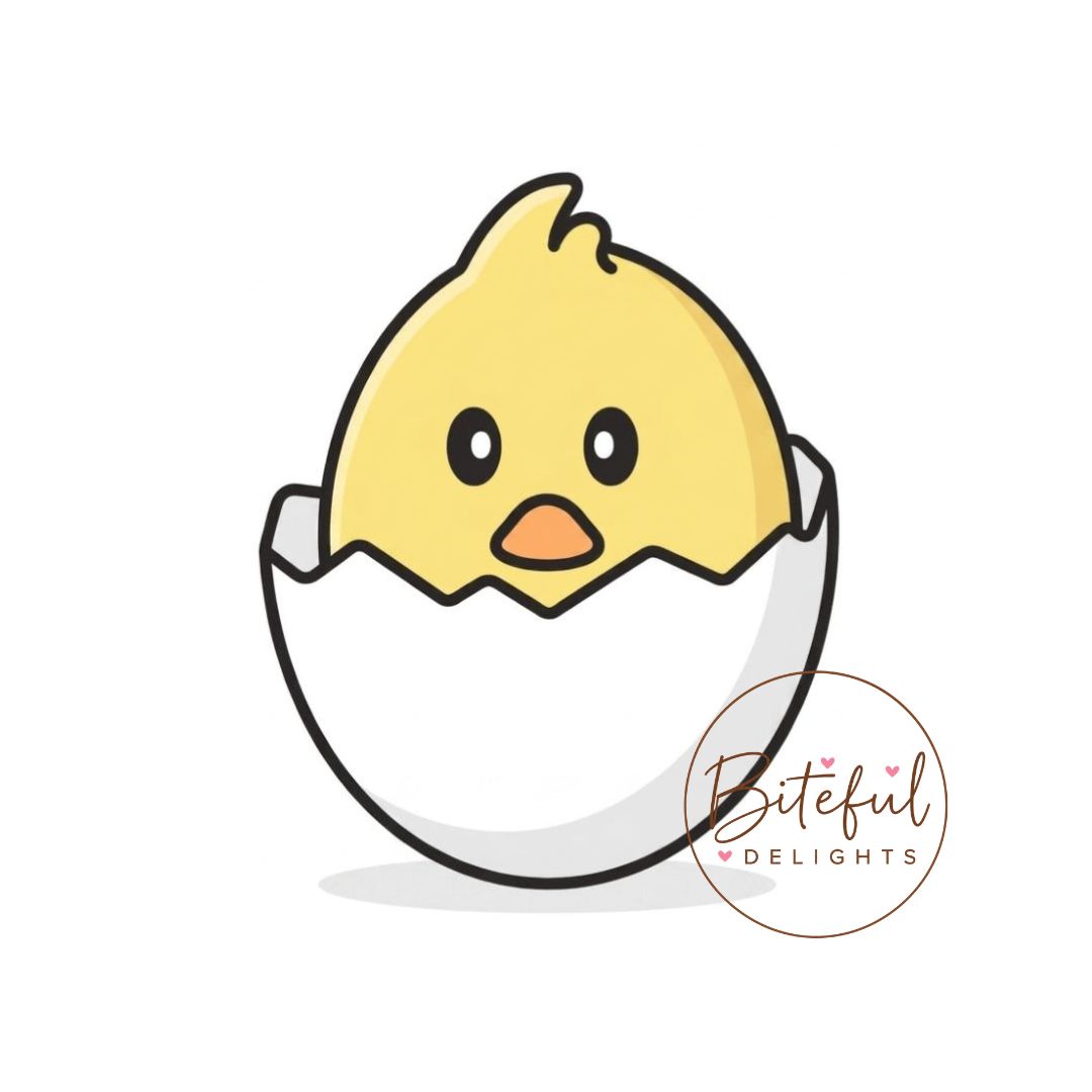 Hatching Chick Cookie Cutter & Stamp Set