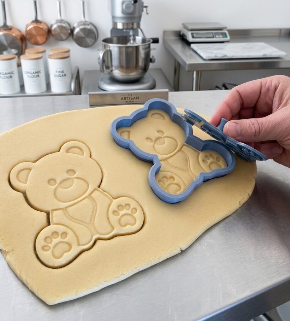 Cutter and Embosser with Handle and Borderless Imprint