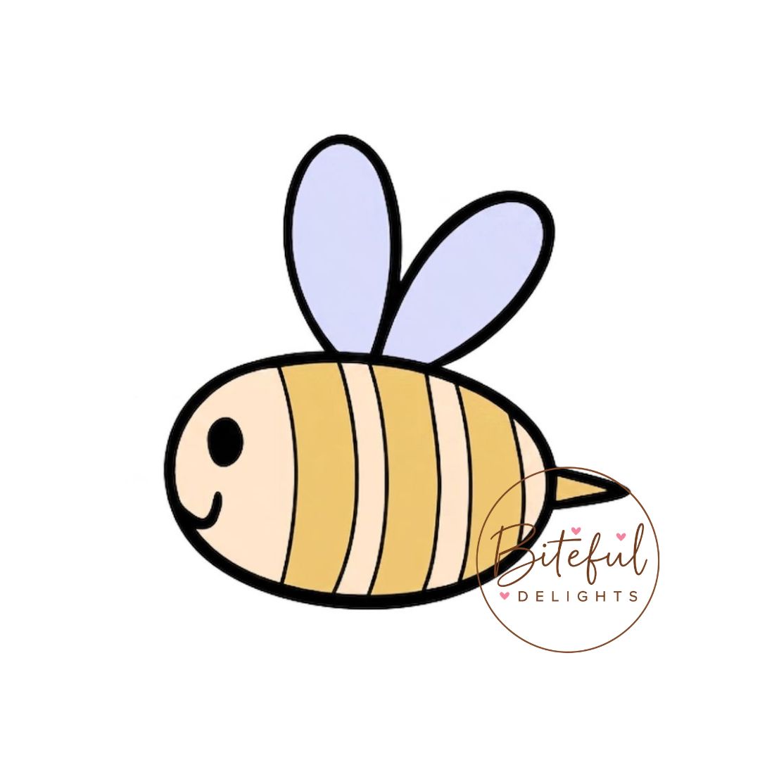 Honey Bun Bee Cookie Cutter & Stamp Set