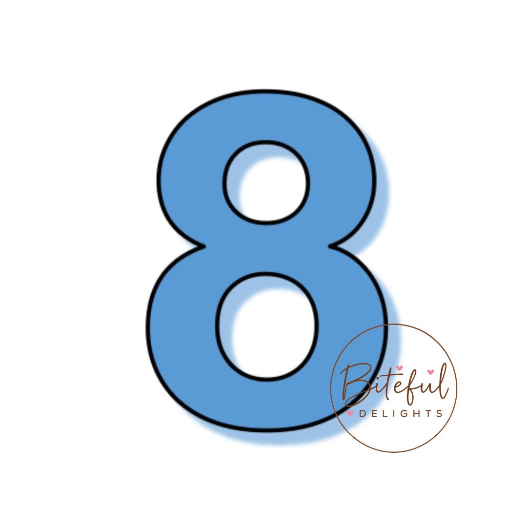 Number 8 Cookie Cutter