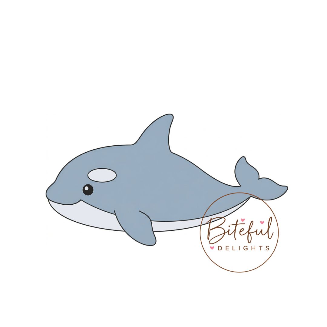 Orca Whale Cookie Cutter & Stamp Set
