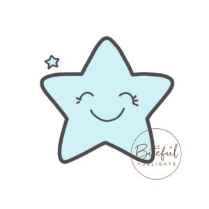 Smiling Star Cookie Cutter & Stamp Set