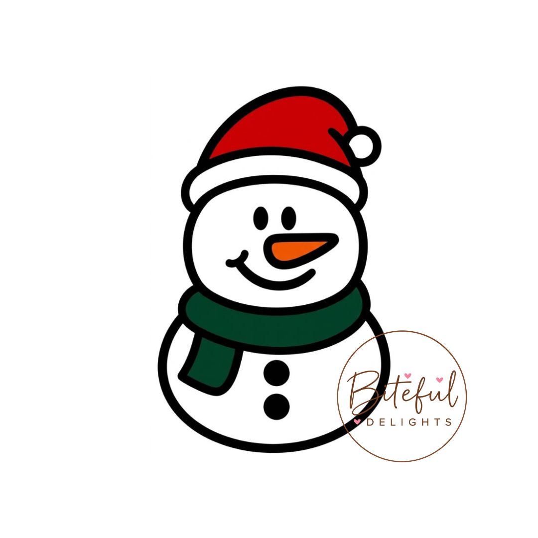 Snowman Cookie Cutter & Stamp Set
