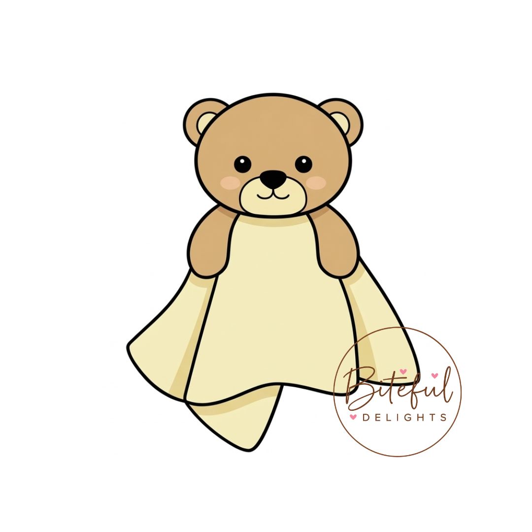 Snuggle Bear Cookie Cutter & Stamp Set