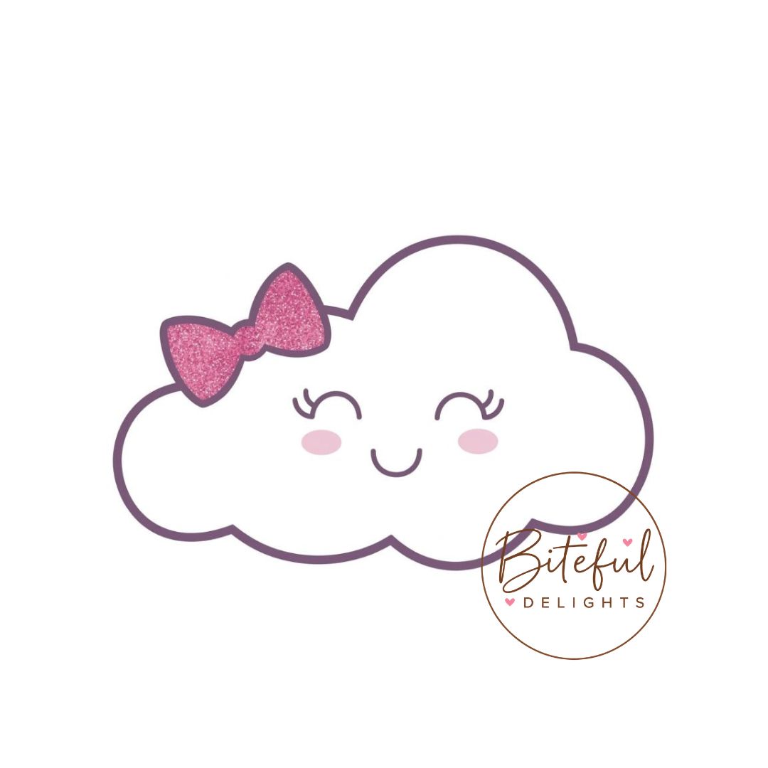 Sweet Cheeks Cloud Cookie Cutter & Stamp Set